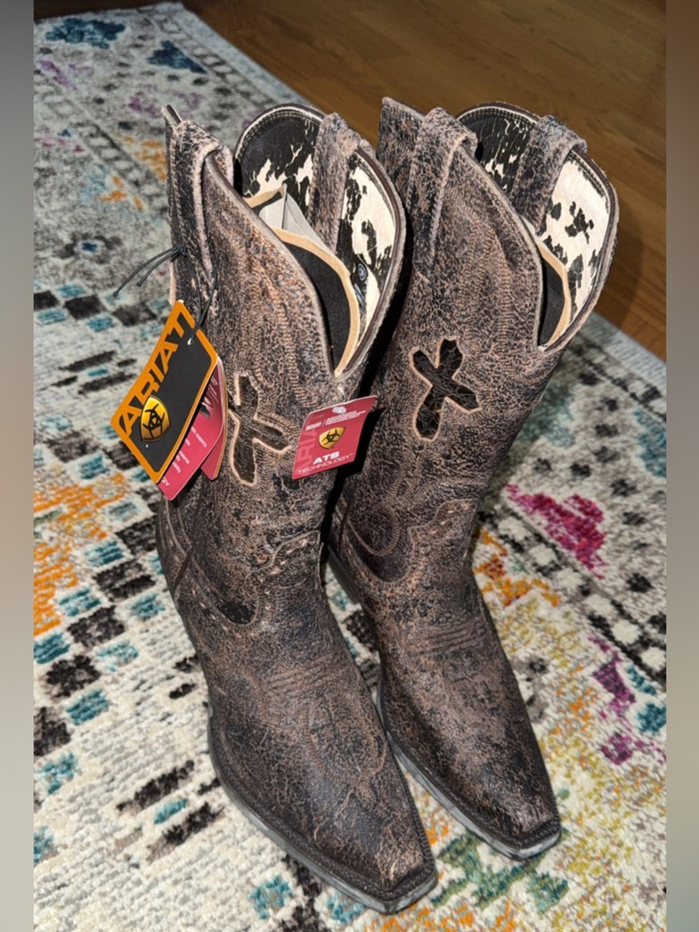 Ariat men’s revolution distressed western boots size 8.5D